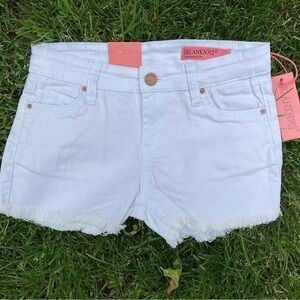 Blank NYC Girls Mini Astor Cut off Shorts